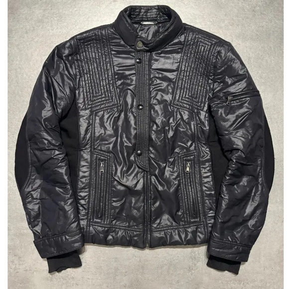 Dolce & Gabbana Black ArchitectPuffer Jacket